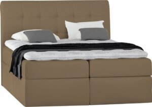 Eka Kontinentální čalouněná postel Lory -  (200x200 cm)