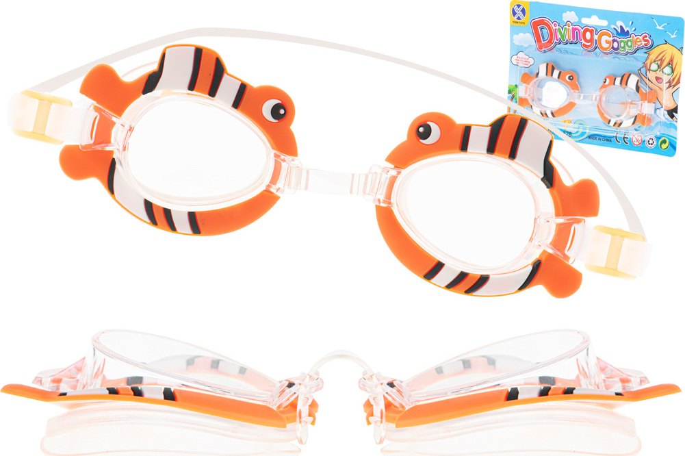 IK Dětské potápěčské brýle - oranžová
