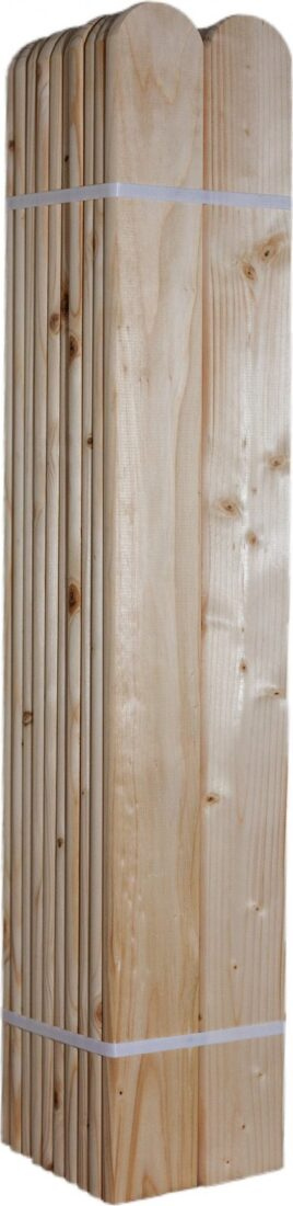 LC Dřevěná smrková plotovka