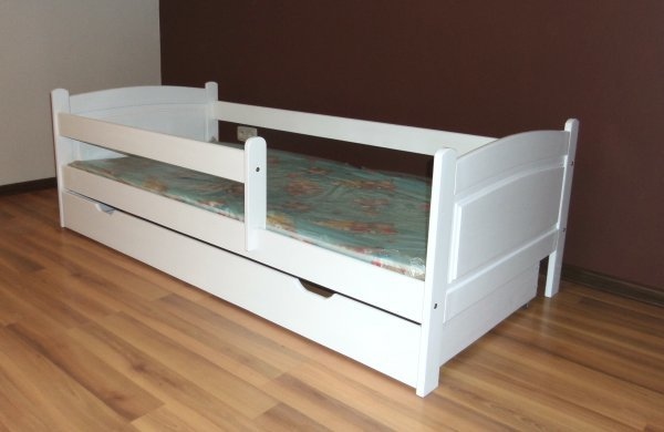 STA Dětská postel 180x80 cm Jan bílá