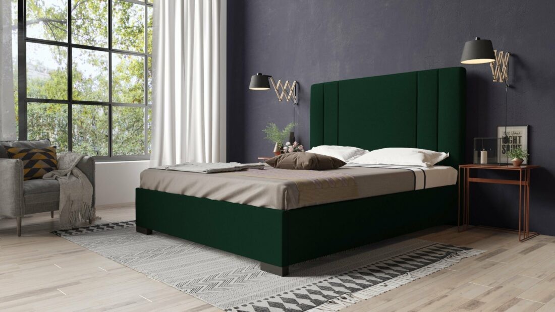 Eka Čalouněná postel Berry -  160x200 cm