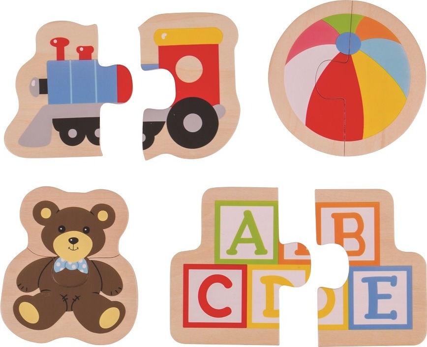 Bigjigs Toys Dřevěné puzzle - Hračky