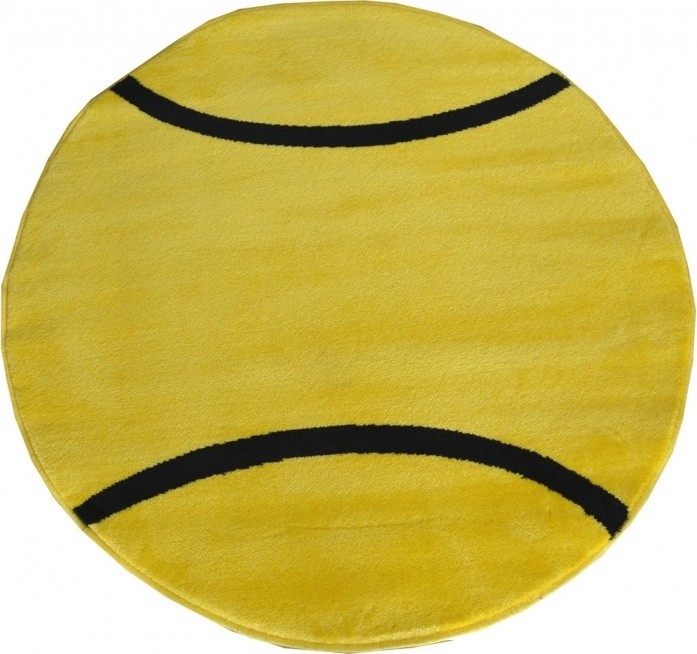 Luc Dětský koberec - Tenisový míč - 100 x 100 cm