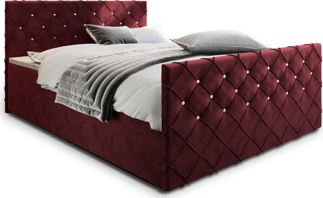 MSL Kontinentální čalouněná postel MARDI (140 x )