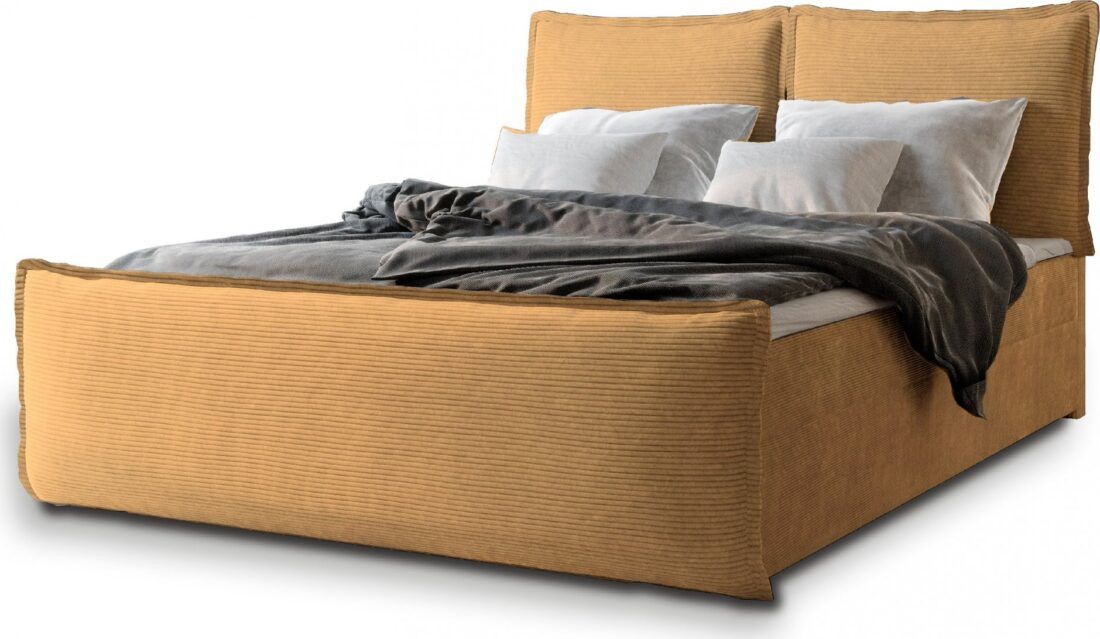 MSL Kontinentální čalouněná postel MONTY (160 x )