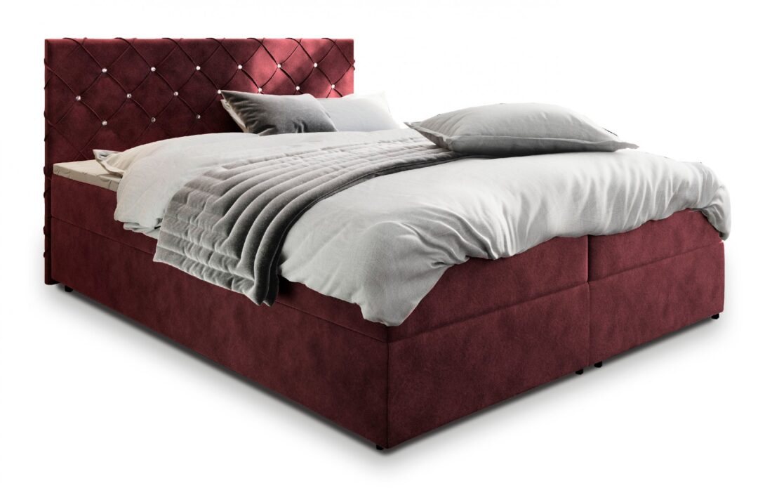 MSL Kontinentální čalouněná postel RIVOL (180 x )