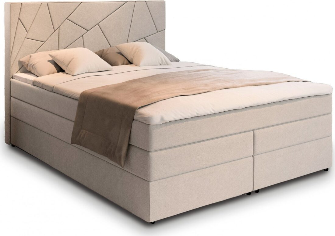 MSL Kontinentální čalouněná postel TAMARA (160 x )